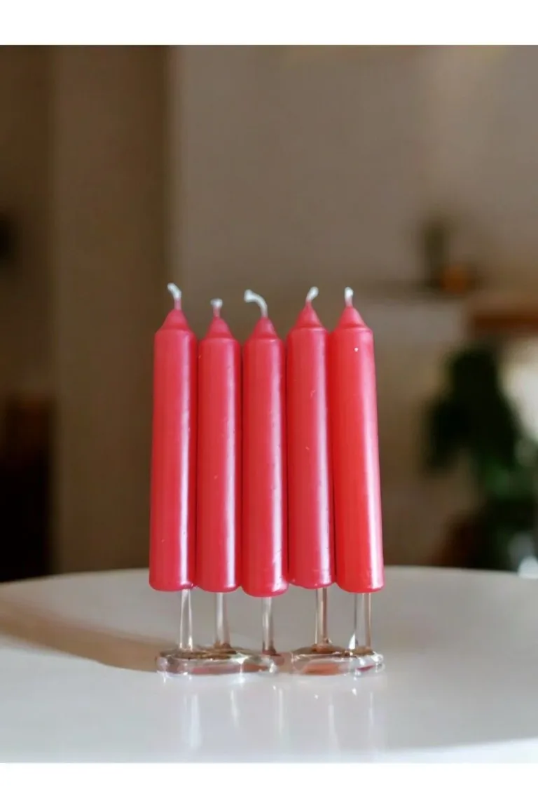 Bakkal ve Dilek Mumu Kırmızı