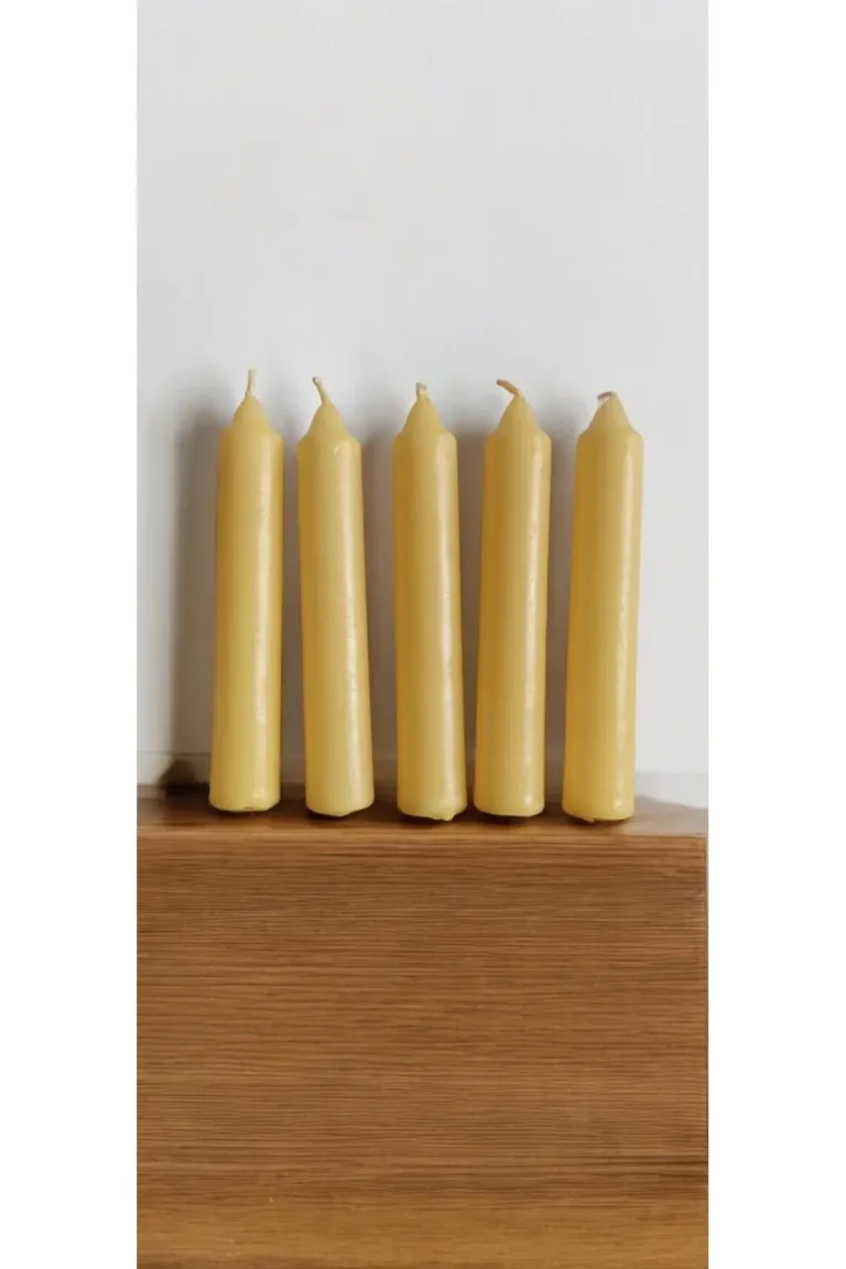 Bakkal ve Dilek Mumu Sarı Renk