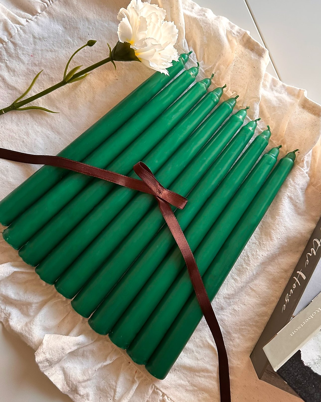 şamdan-mum-dekoratif-mum-yeşil-ev-dekorasyon-2